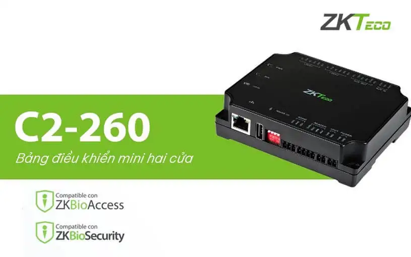 Bảng điều khiển mini hai cửa dựa trên IP – C2-260