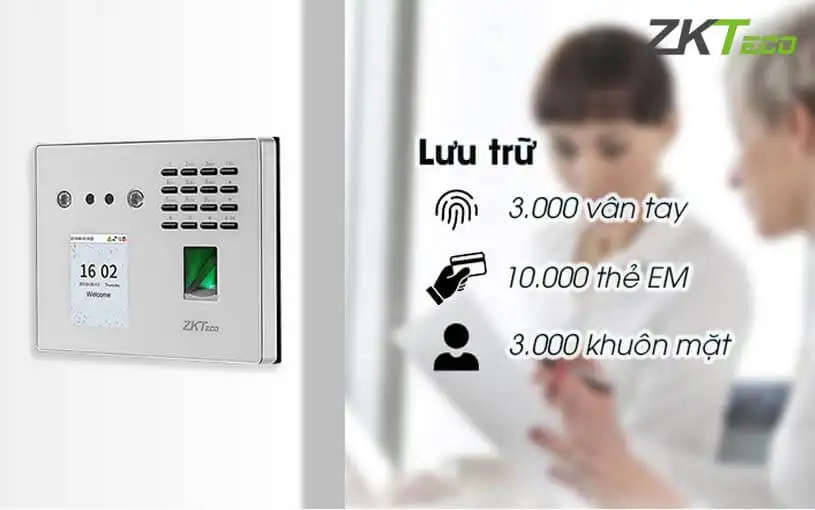 Máy chấm công khuôn mặt ZKTeco MB560-VL