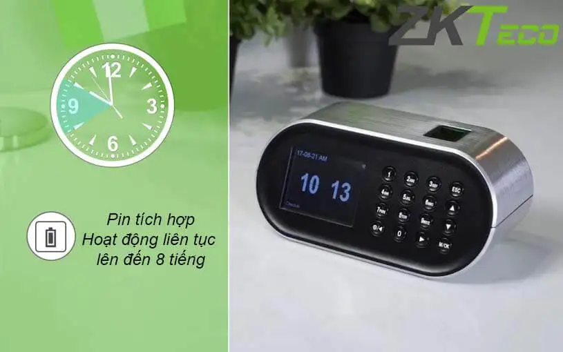 Máy chấm công vân tay ZKTeco D1