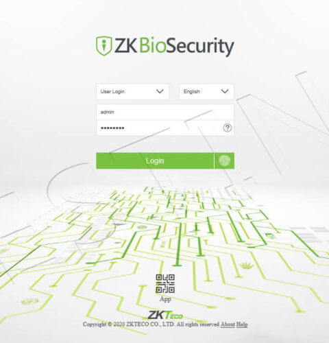 Phần mềm ZKBioSecurity V5000 2.0.0