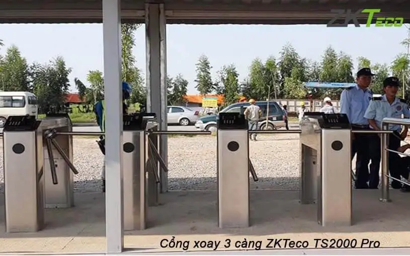 Cổng xoay 3 càng ZKTeco TS2000 Pro