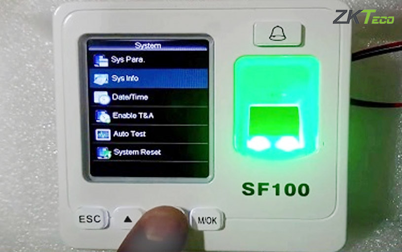 SF100 ID hỗ trợ chấm công nhanh chóng và chính xác