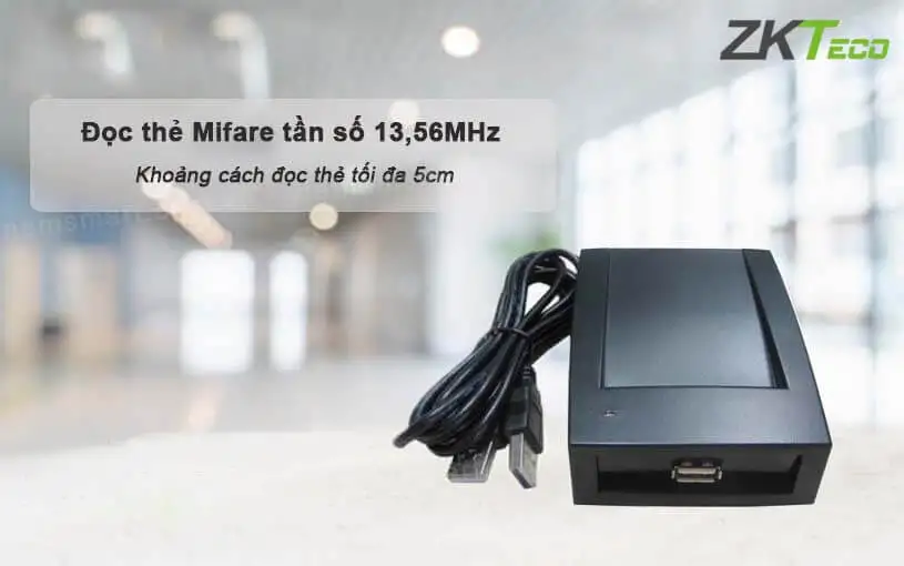 Đầu đọc thẻ ZKTeco CR10M