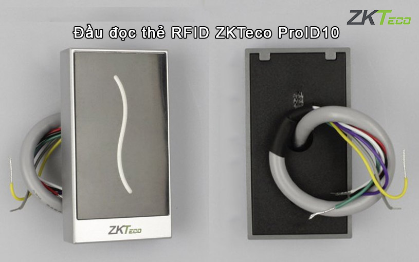 ZKTeco ProID10 cung cấp đa phương thức xác minh