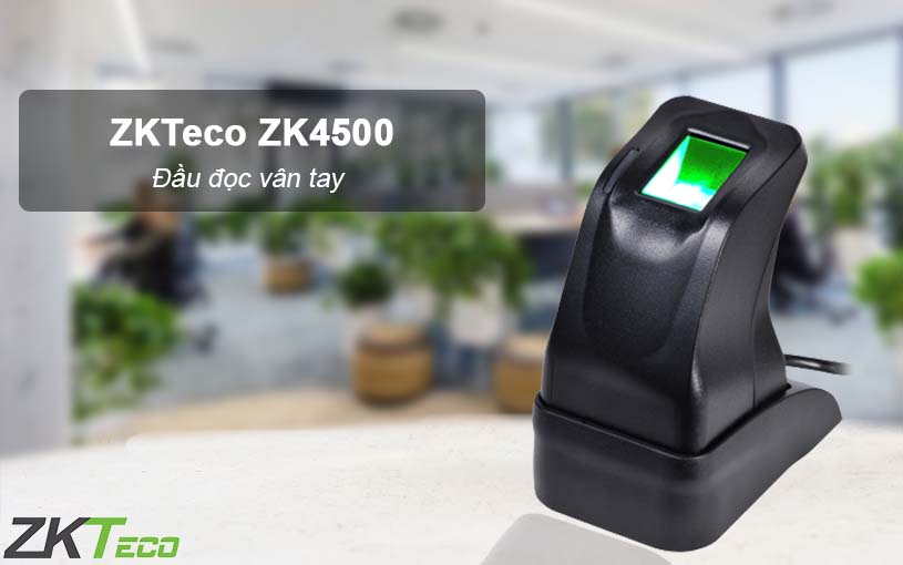 Mẫu đầu đọc lấy vân tay ZKTeco ZK4500