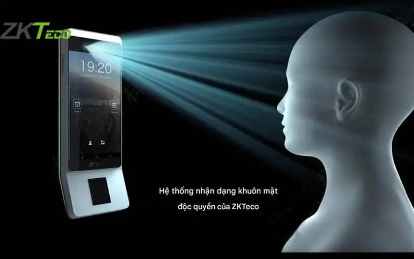 Máy chấm công khuôn mặt ZKTeco Horus E1-FP