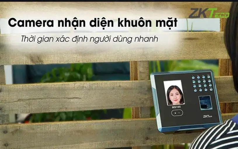 Máy chấm công khuôn mặt ZKTeco MB160