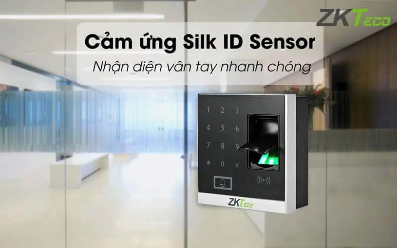 Máy chấm công vân tay ZKTeco X8-BT