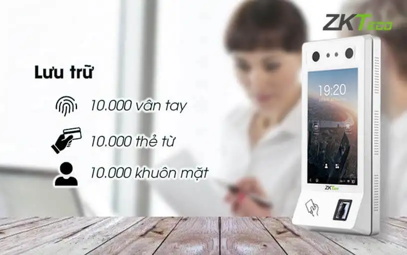 Máy chấm công khuôn mặt ZKTeco G4