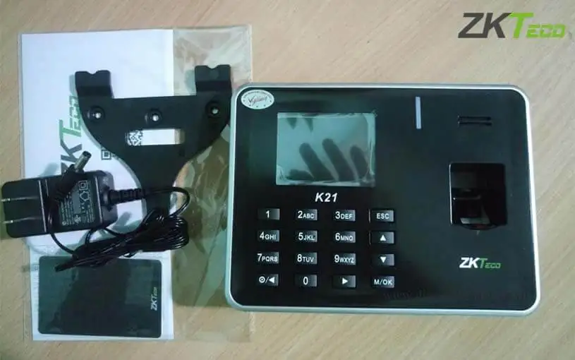Máy chấm công vân tay ZKTeco K21
