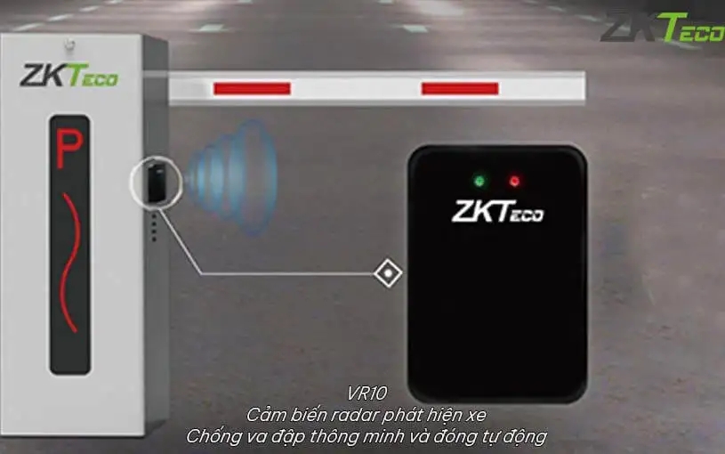 Cảm biến radar phát hiện xe ZKTeco VR10 Pro