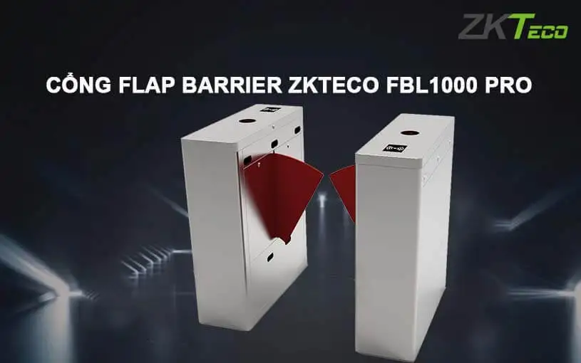 Cổng Flap barrier ZKTeco FBL1000 Pro