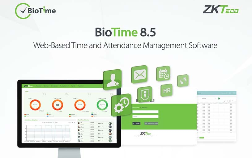Phần mềm BioTime 8.5
