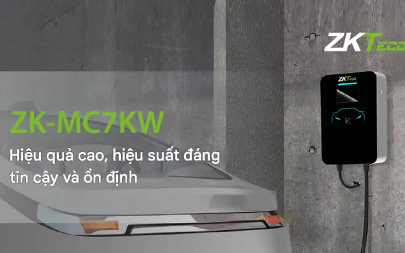 Bộ sạc xe điện ZKTeco ZK-MC7KW