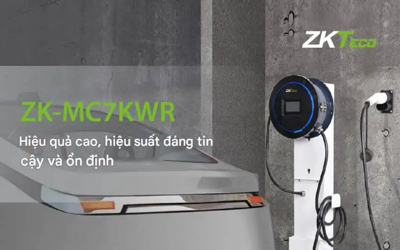 Bộ sạc xe điện ZKTeco ZK-MC7KWR