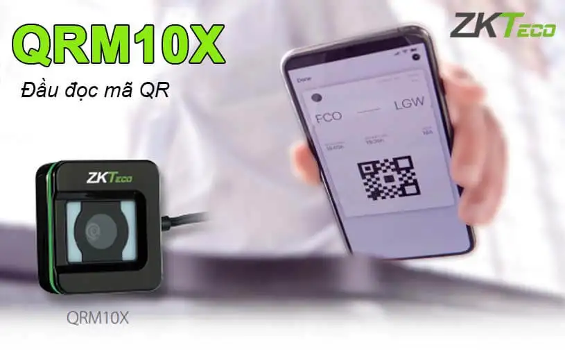 Đầu đọc mã QR ZKTeco QRM10X
