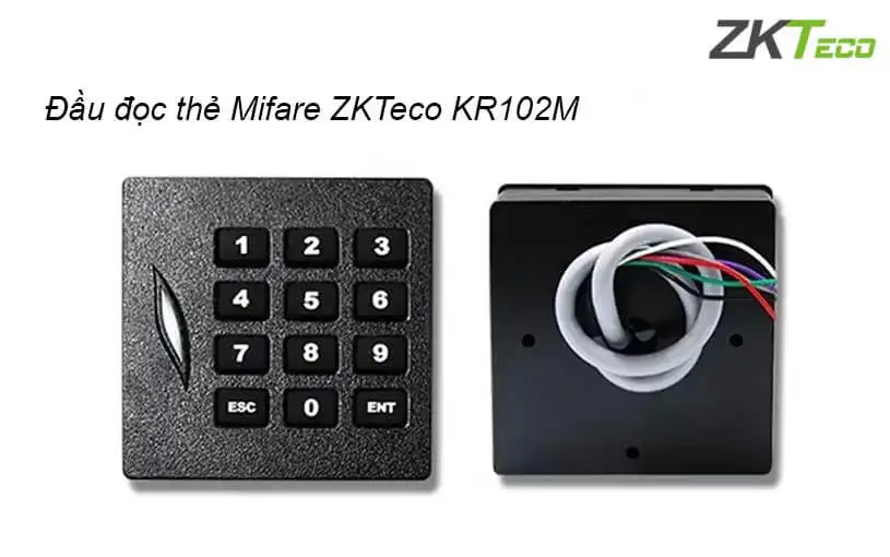 Đầu đọc thẻ Mifare ZKTeco KR102M