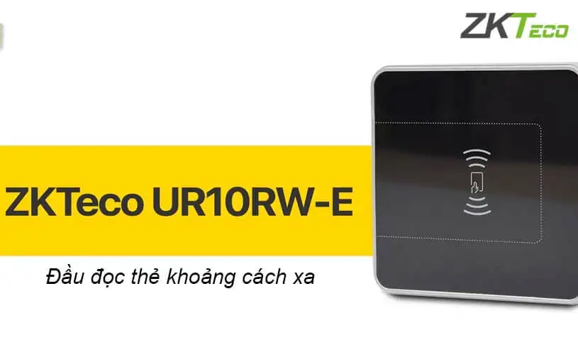 Đầu đọc thẻ khoảng cách xa ZKTeco UR10RW-E