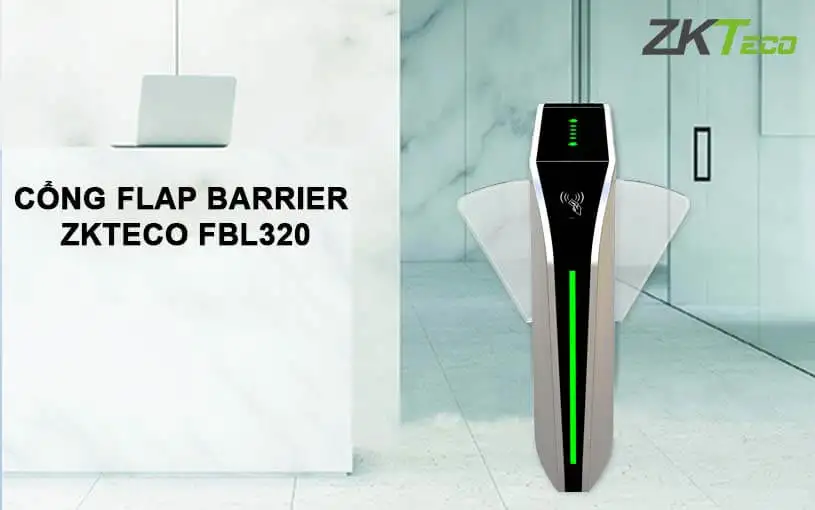 Cổng Flap barrier ZKTeco FBL320