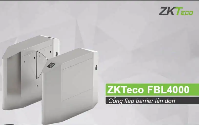 Cổng Flap barrier ZKTeco FBL4000