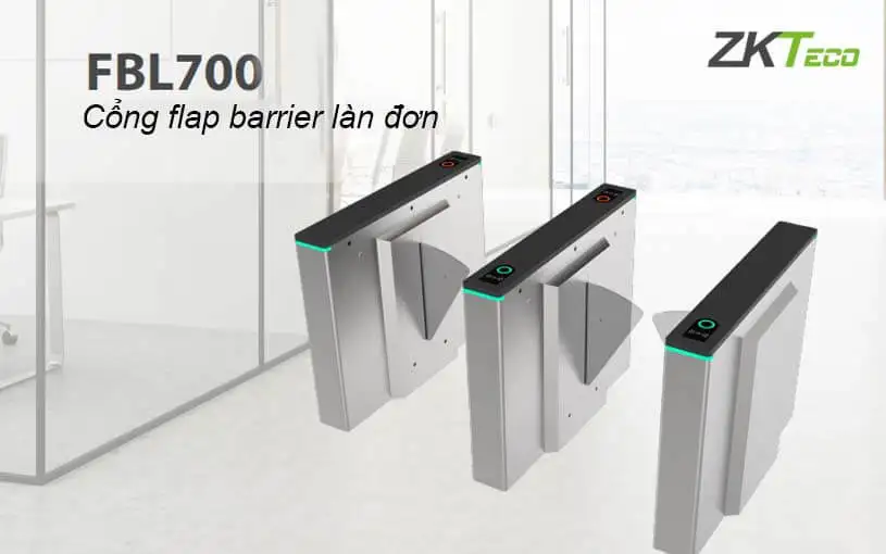 Cổng Flap barrier ZKTeco FBL700