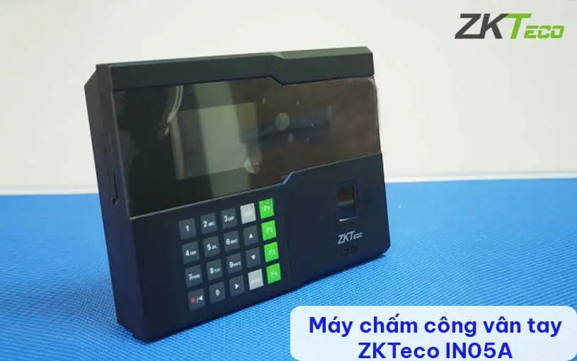Máy chấm công vân tay thẻ ZKTeco IN05A