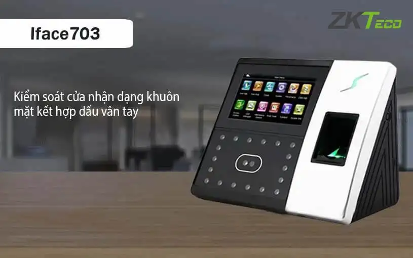 Máy chấm công khuôn mặt ZKTeco Iface 703