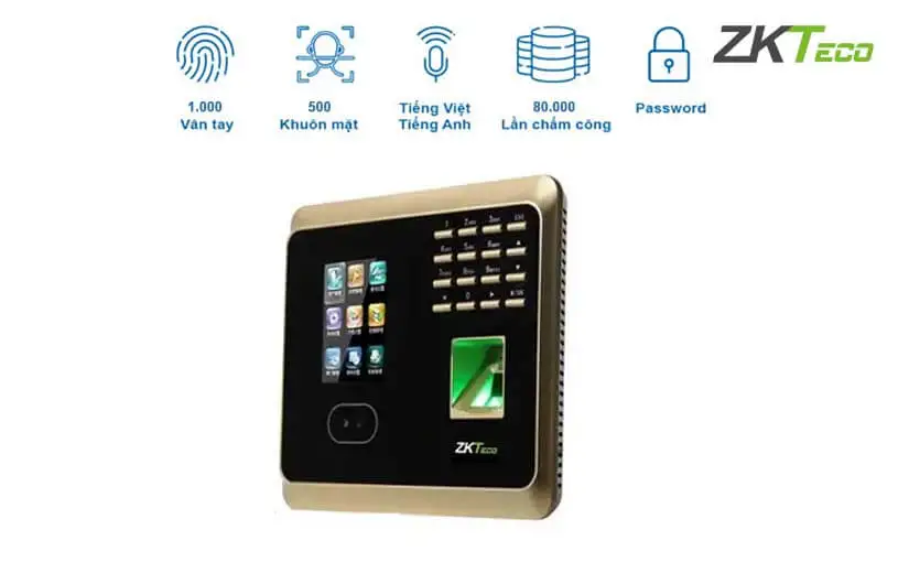 Máy chấm công khuôn mặt ZKTeco MB500