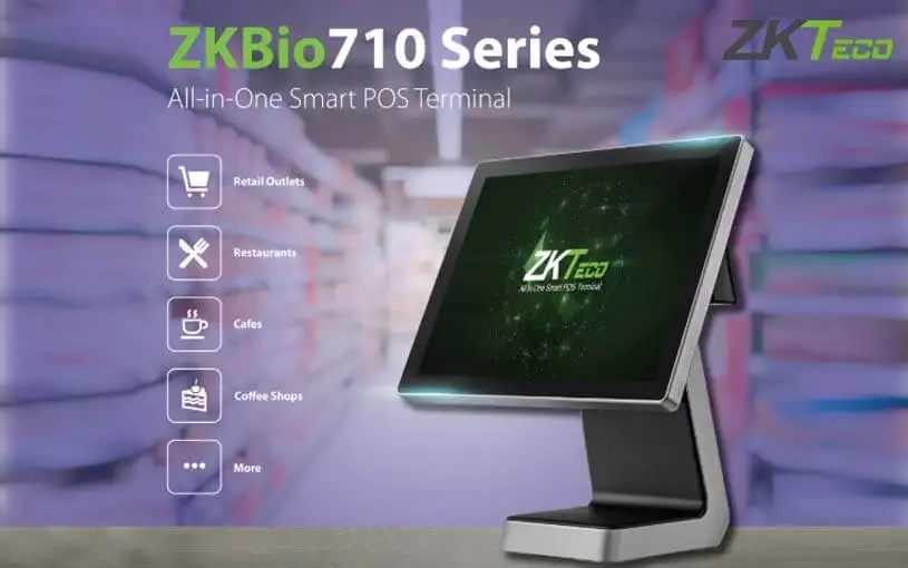 Máy Pos bán hàng ZKTeco ZKBio710