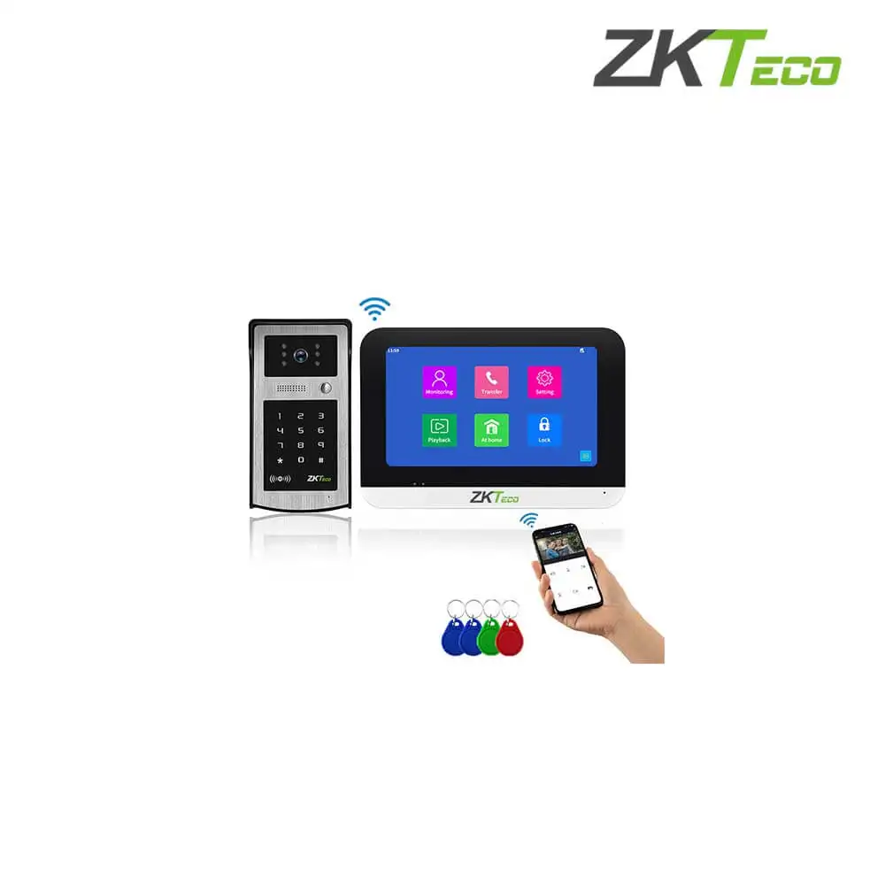 Bộ kit chuông cửa màn hình ZKTeco VK07-B51L Kit