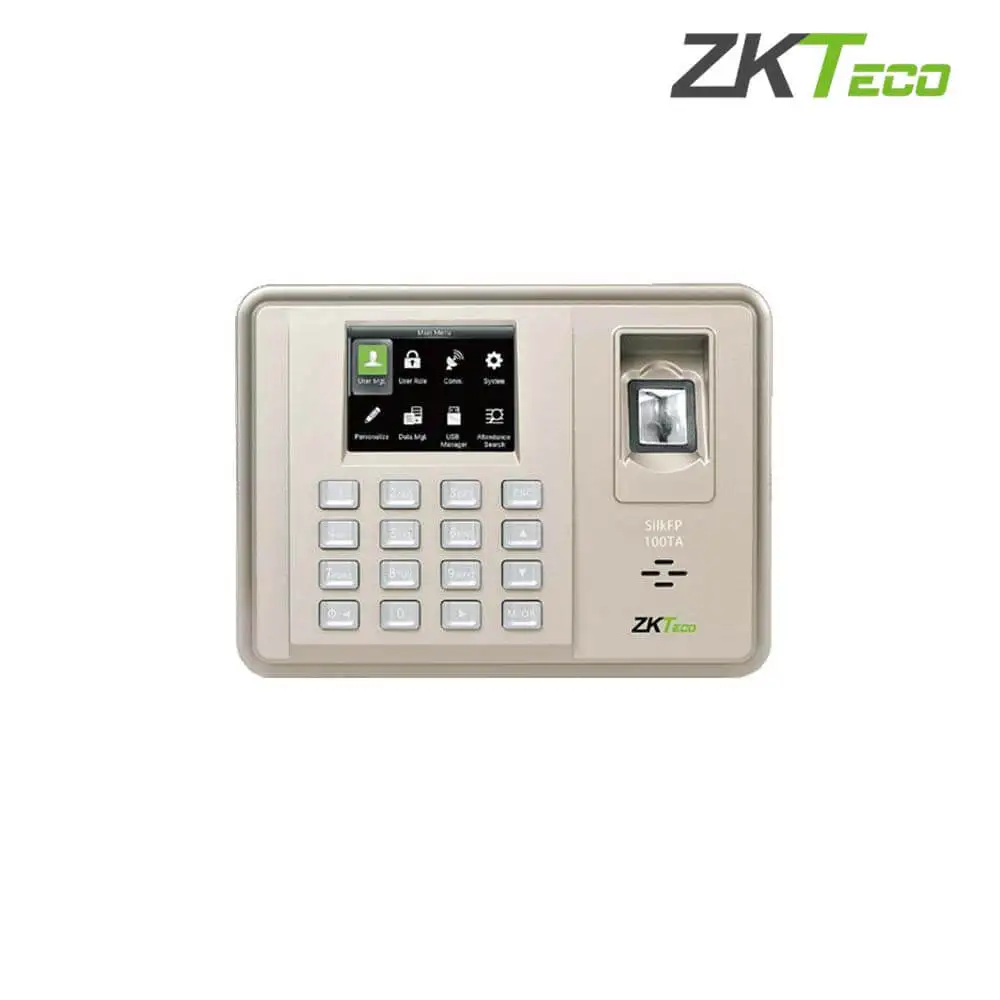 Máy chấm công vân tay thẻ ZKTeco Silk FP-100TA
