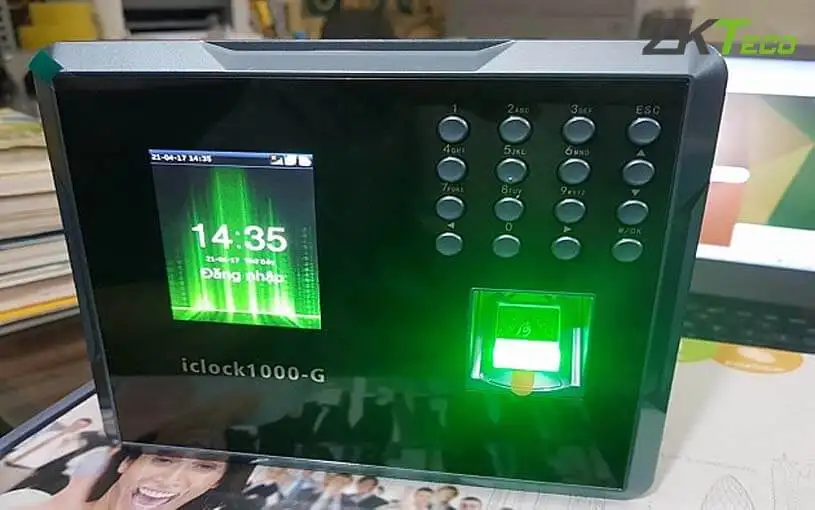 Máy chấm công vân tay ZKTeco Iclock 1000G