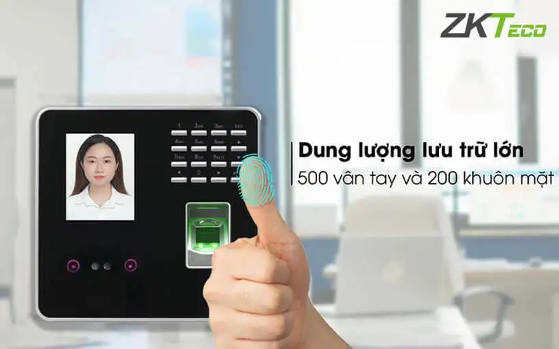 Máy chấm công khuôn mặt ZKTeco MB200