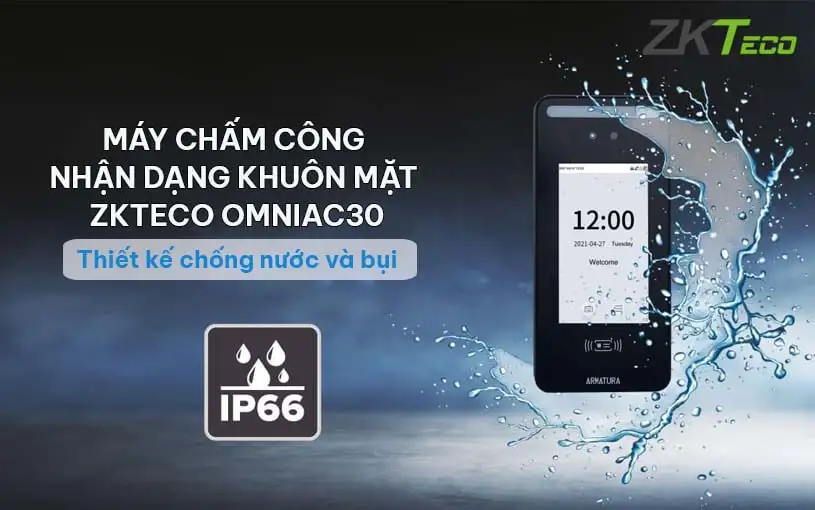 Máy chấm công khuôn mặt ZKTeco OmniAC30