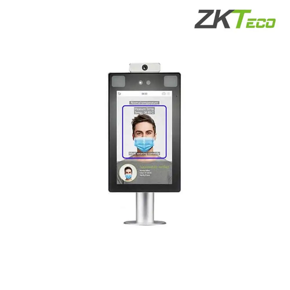 Máy chấm công khuôn mặt đo thân nhiệt ZKTeco ProFace X[CH/TD]