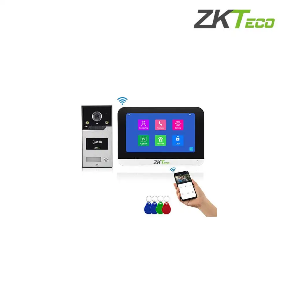 Bộ kit chuông cửa màn hình ZKTeco VK07-B52L Kit