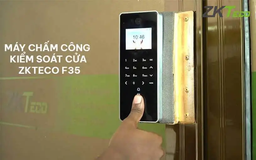 Máy chấm công kiểm soát cửa ZKTeco F35