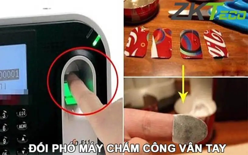Cách hack máy chấm công vân tay