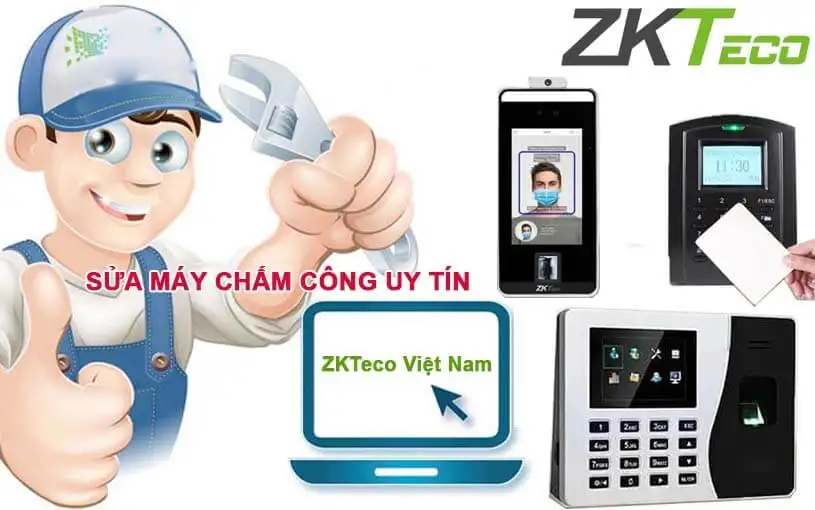 Đơn vị sửa máy chấm công uy tín – nhanh chóng