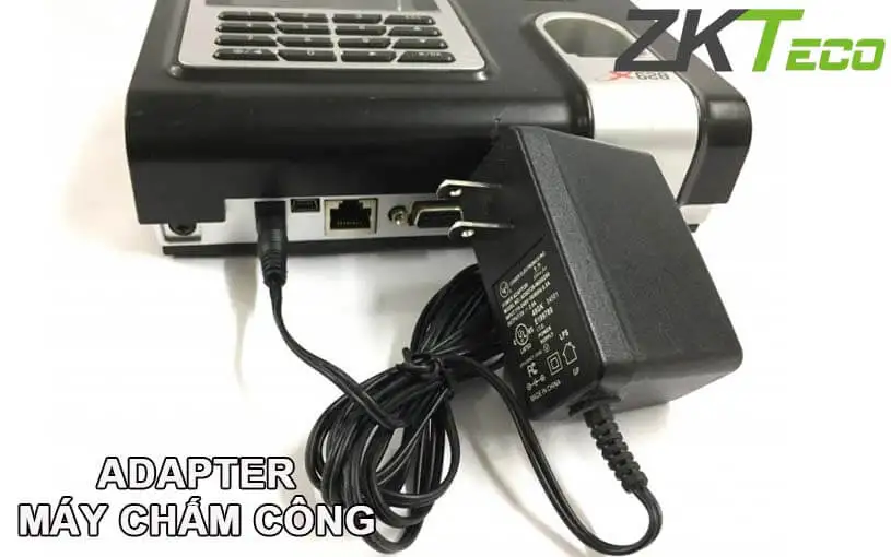 Adapter máy chấm công cung cấp nguồn điện ổn định