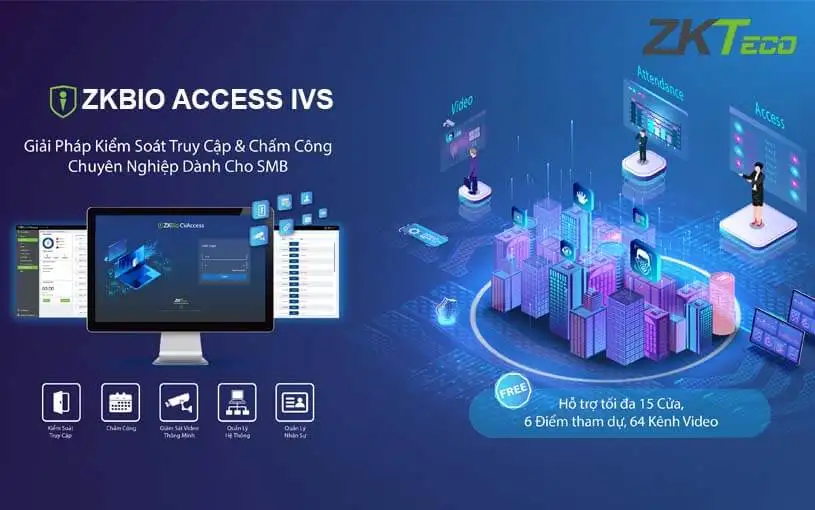 Phần mềm ZKBio Access IVS