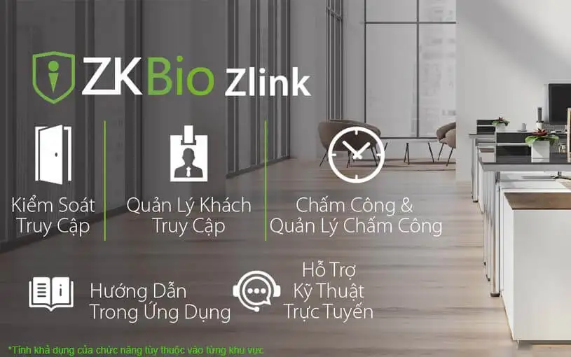Phần mềm ZKBio Zlink