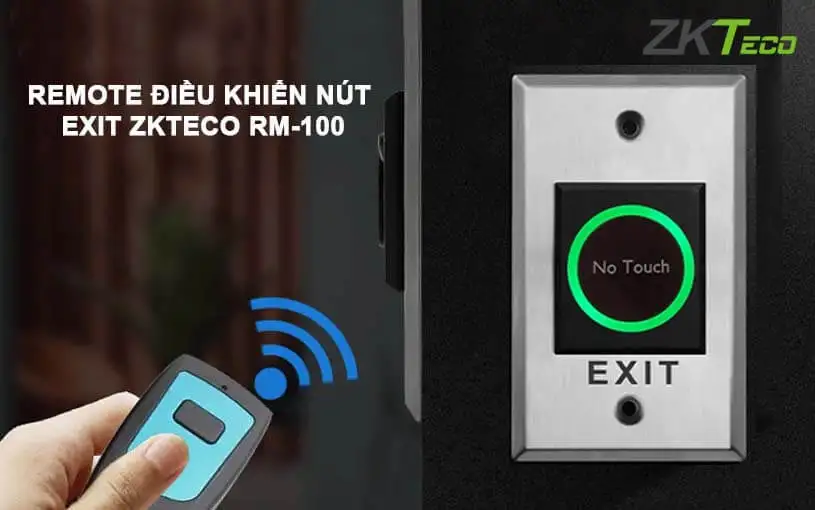 Remote điều khiển mở nút Exit ZKTeco RM-100
