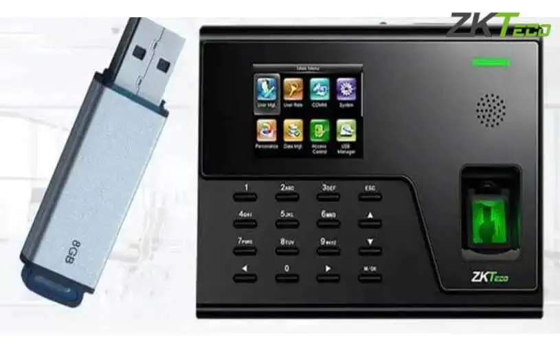 Chi tiết cách xuất dữ liệu máy chấm công ZKTeco đơn giản