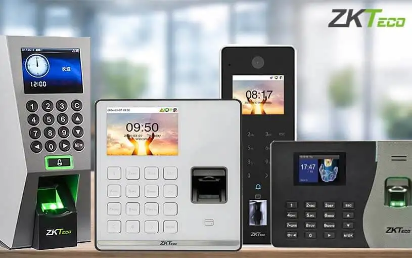 Các mẫu máy chấm công vân tay phổ biến của ZKTeco Việt Nam