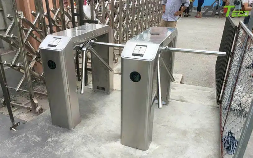 Cổng xoay 3 chấu được ứng dụng trong nhiều mô hinh