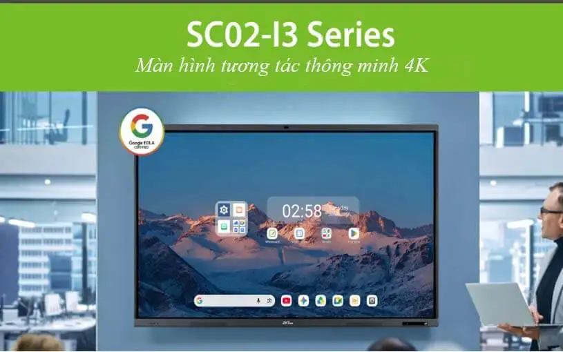 Màn hình tương tác ZKTeco SC02-I3